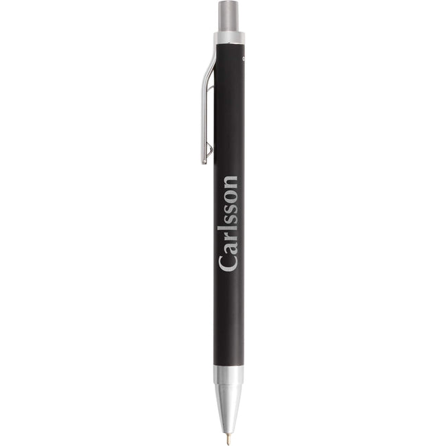 Beau Gel Pen in Recycled Aluminum Laser Engraving