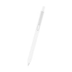 Beck Gel Pen in Recycled ABS - White - Front
