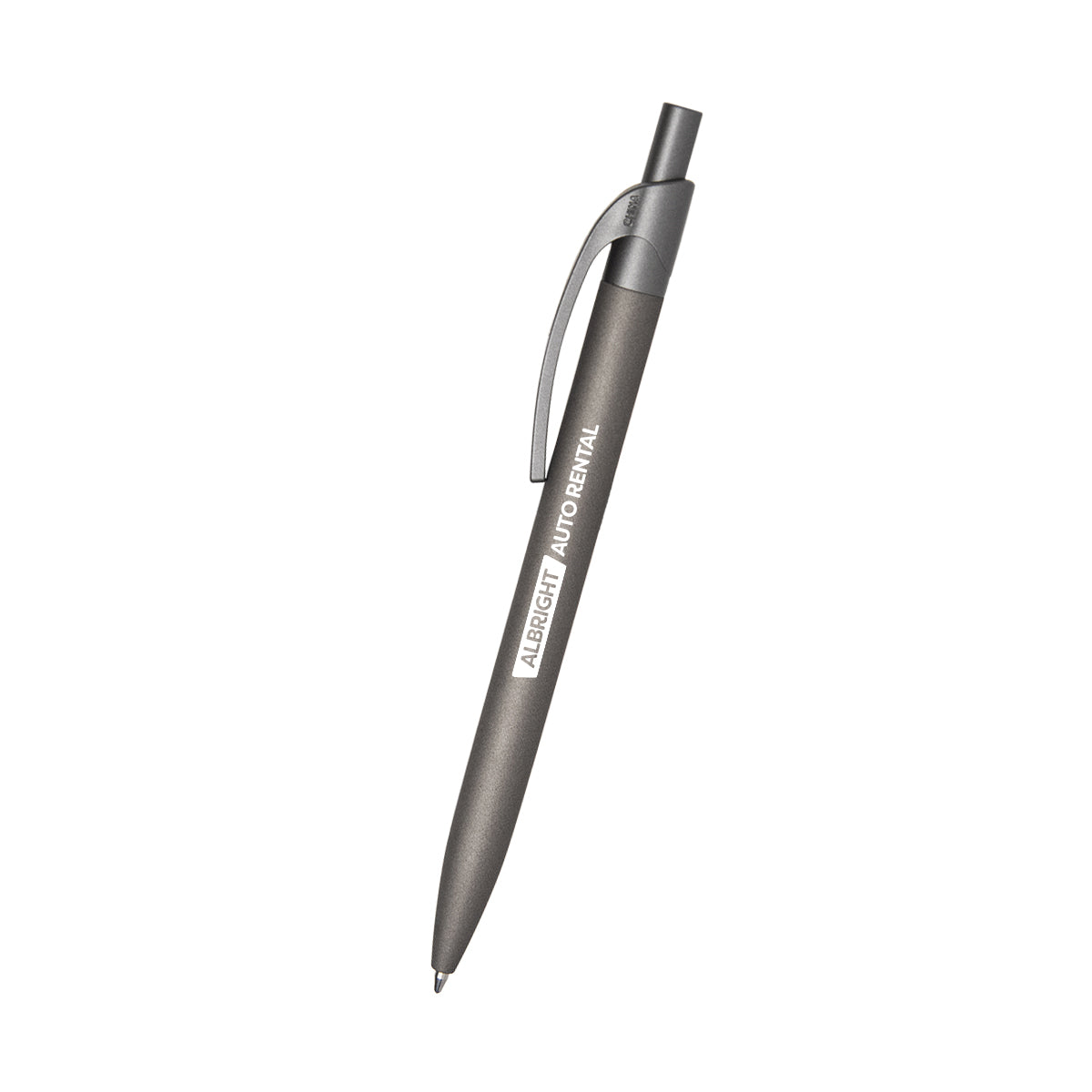 Beckett Pen in Recycled Aluminum - Gunmetal - Silk Screen