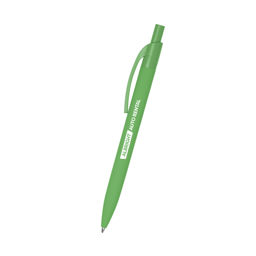 Beckett Pen in Recycled Aluminum - Light Green - Silk Screen