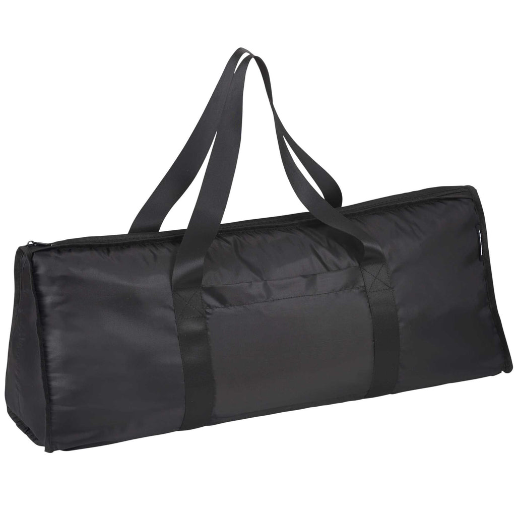 Beginner Yoga Set with Mat, Block and Towel Transfer - Black - Right Angle 4
