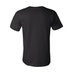 Bella+Canvas Jersey Tee, Unisex Short Sleeve - Black - Back