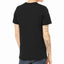 Bella+Canvas Jersey Tee, Unisex Short Sleeve - Black - BACK