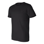 Bella+Canvas Jersey Tee, Unisex Short Sleeve - Black - Sleeve
