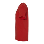 Bella+Canvas Jersey Tee, Unisex Short Sleeve - Red - Sleeve