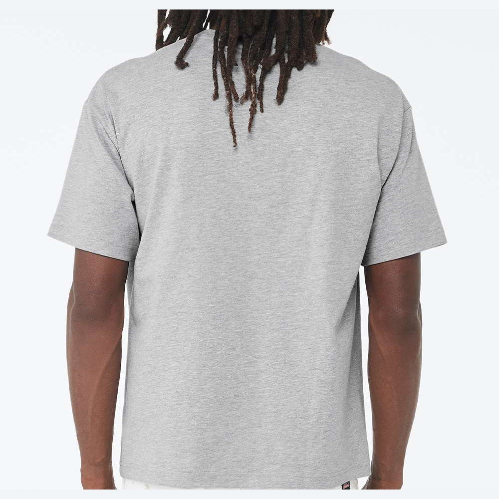 BELLA + CANVAS Unisex 6 oz. Heavyweight Tee - Athletic Heather - On Model Back