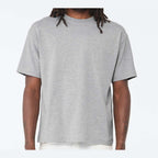 BELLA + CANVAS Unisex 6 oz. Heavyweight Tee - Athletic Heather - On Model Front