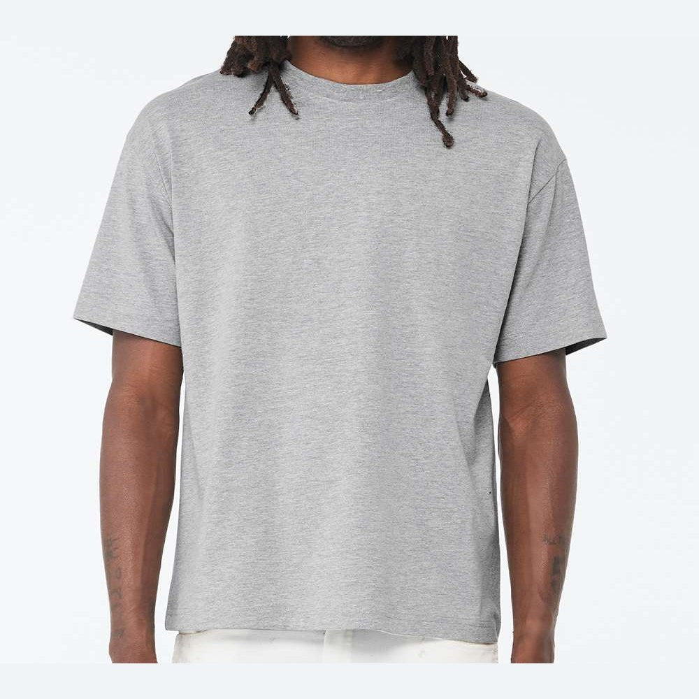BELLA + CANVAS Unisex 6 oz. Heavyweight Tee - Athletic Heather - On Model Front
