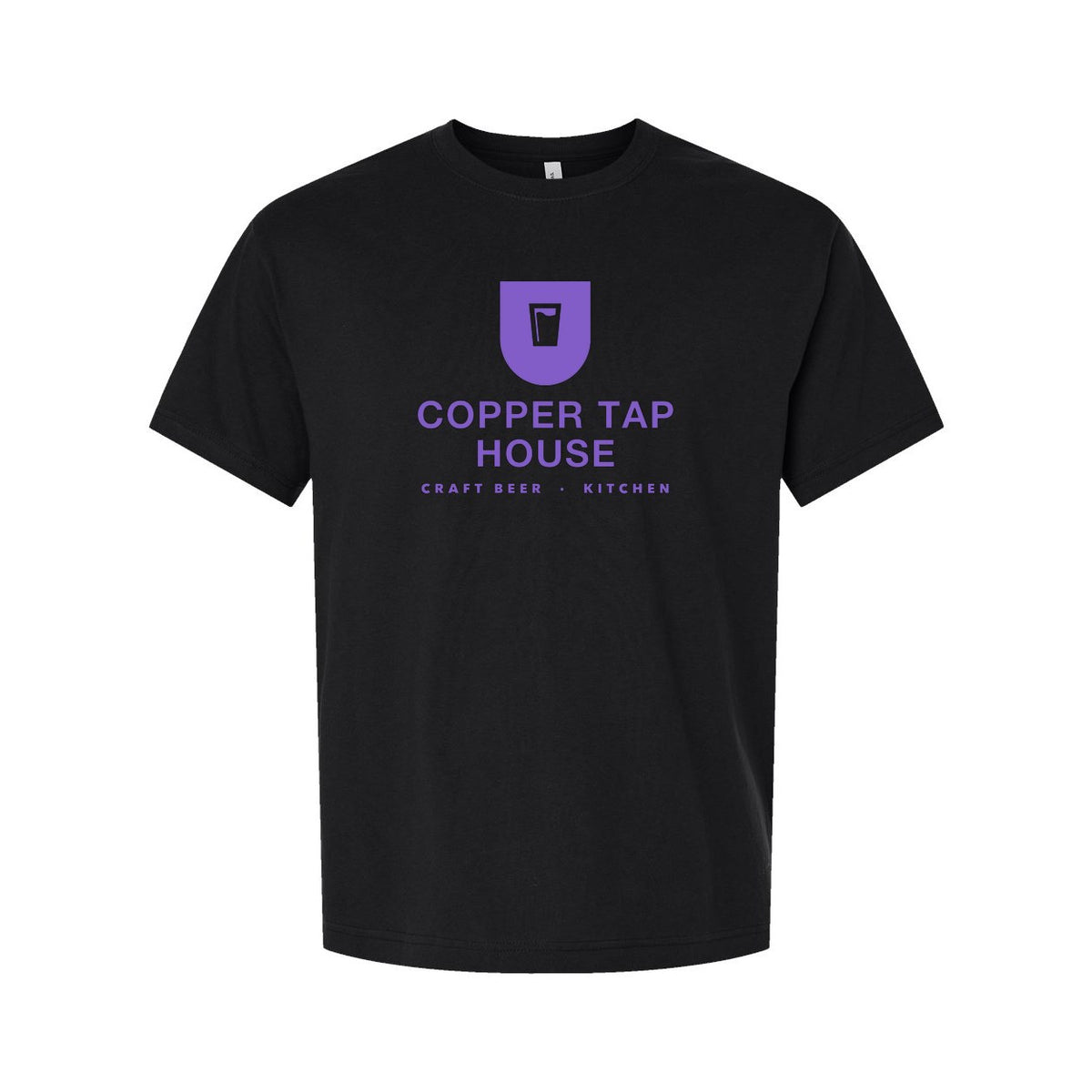 BELLA + CANVAS Unisex 6 oz. Heavyweight Tee - Black - Front