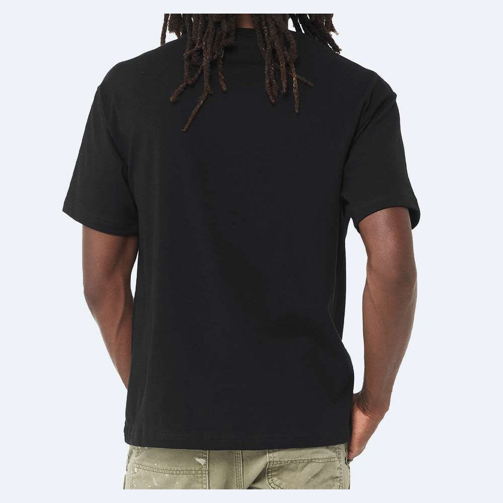 BELLA + CANVAS Unisex 6 oz. Heavyweight Tee - Black - On Model Back