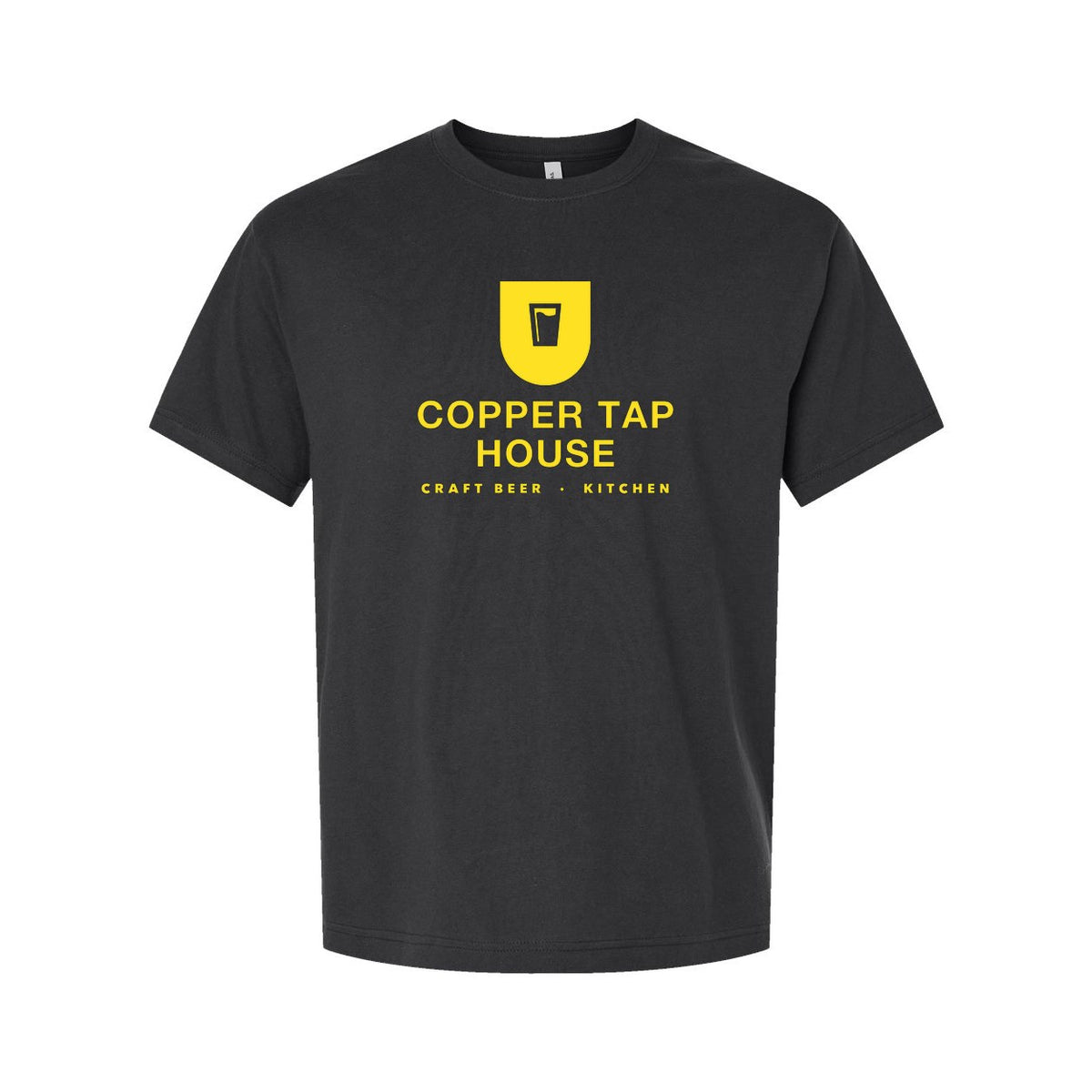 BELLA + CANVAS Unisex 6 oz. Heavyweight Tee - Dark Grey - Front