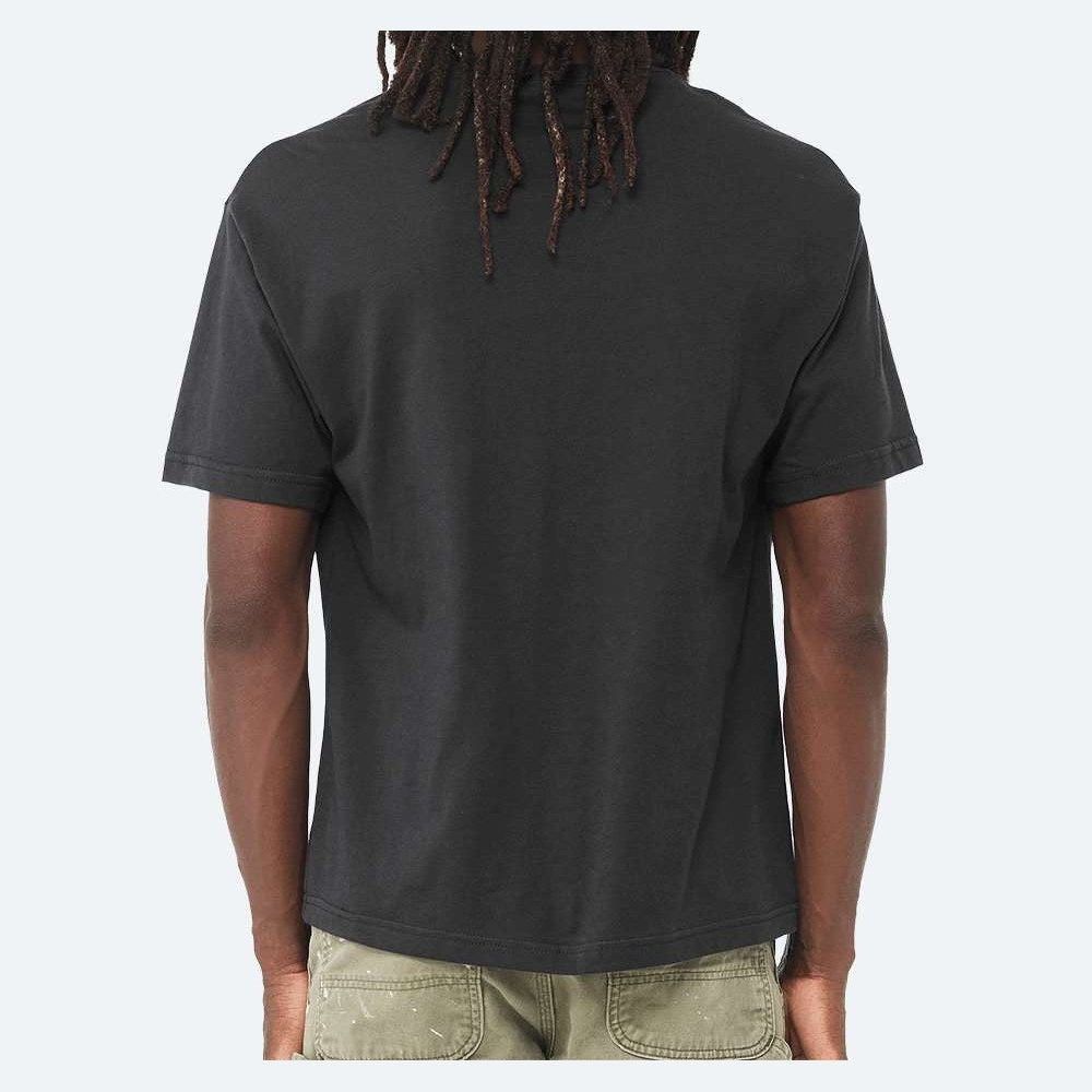 BELLA + CANVAS Unisex 6 oz. Heavyweight Tee - Dark Grey - On Model Back
