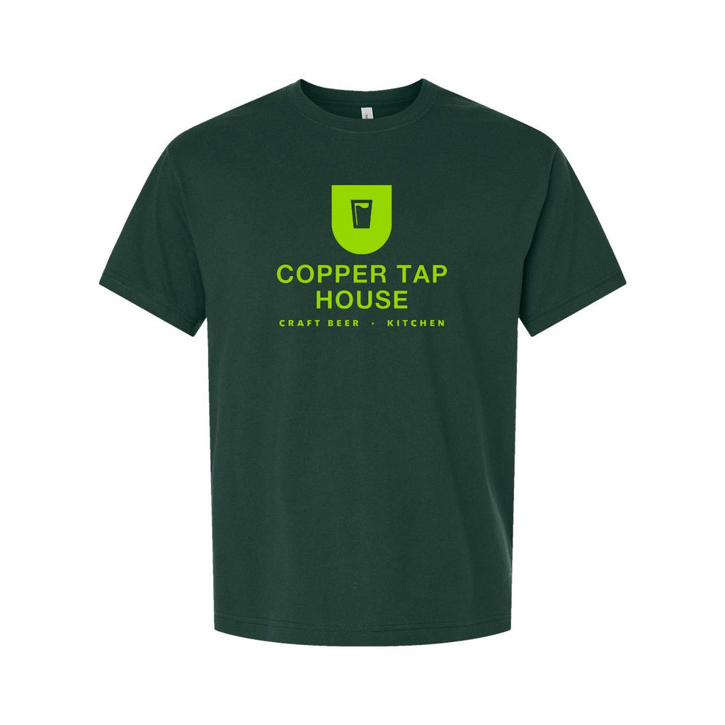BELLA + CANVAS Unisex 6 oz. Heavyweight Tee - Forest - Front