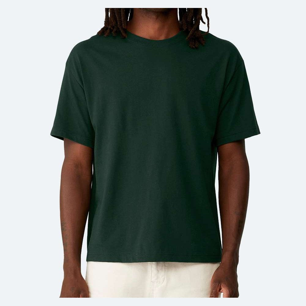 BELLA + CANVAS Unisex 6 oz. Heavyweight Tee - Forest - On Model Front