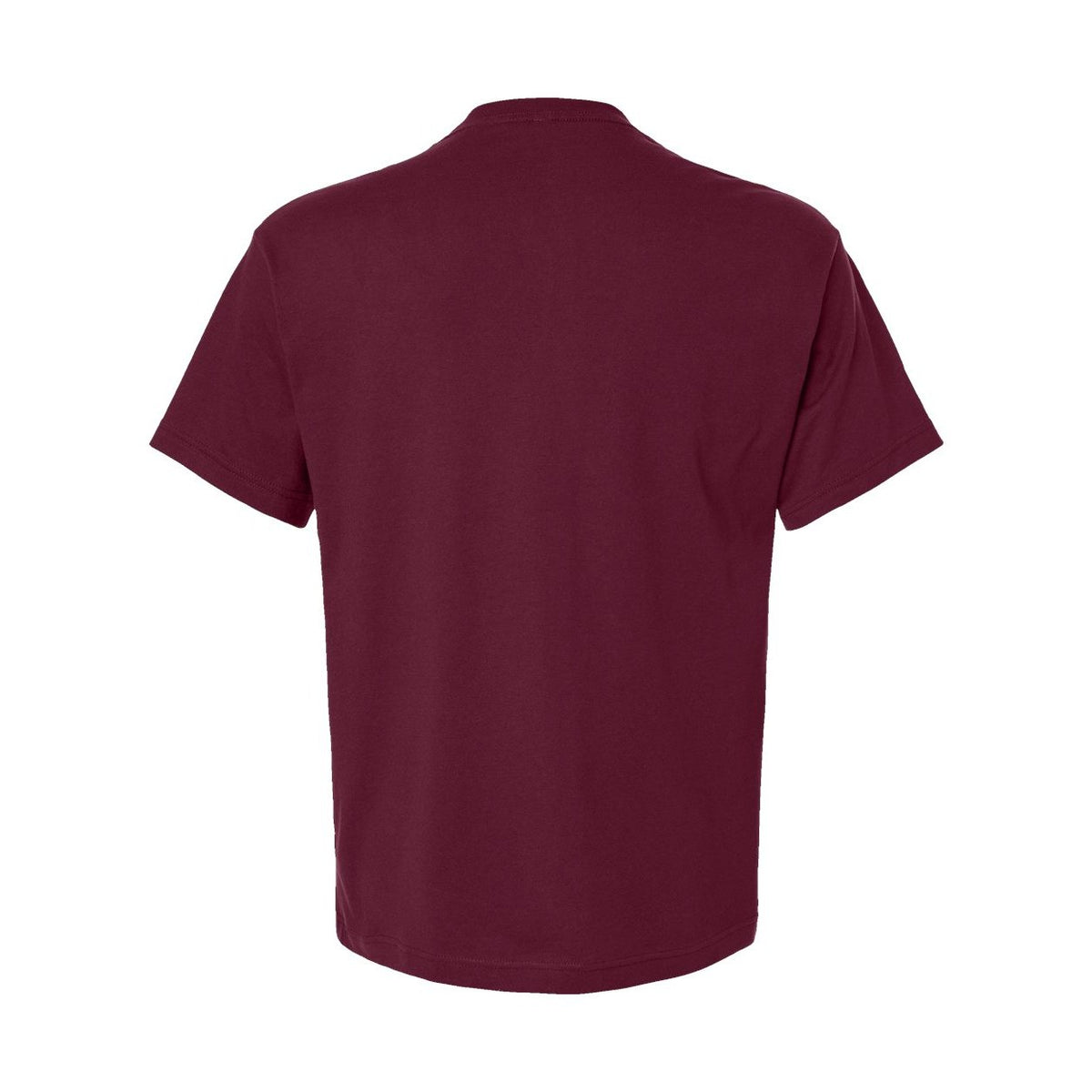 BELLA + CANVAS Unisex 6 oz. Heavyweight Tee - Maroon - Back