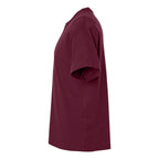 BELLA + CANVAS Unisex 6 oz. Heavyweight Tee - Maroon - Direct Side