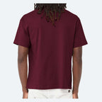 BELLA + CANVAS Unisex 6 oz. Heavyweight Tee - Maroon - On Model Back