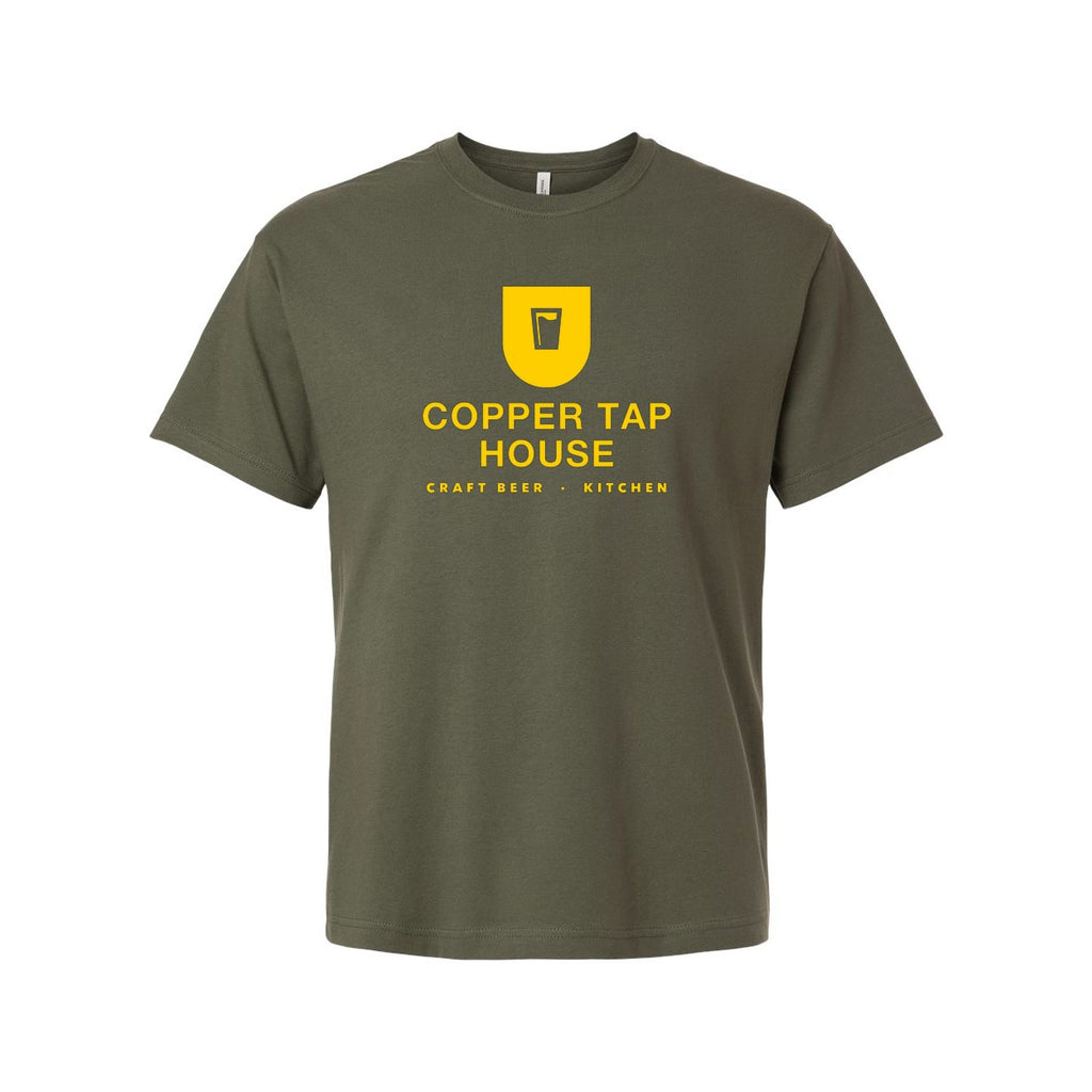 BELLA + CANVAS Unisex 6 oz. Heavyweight Tee - Military Green - Front