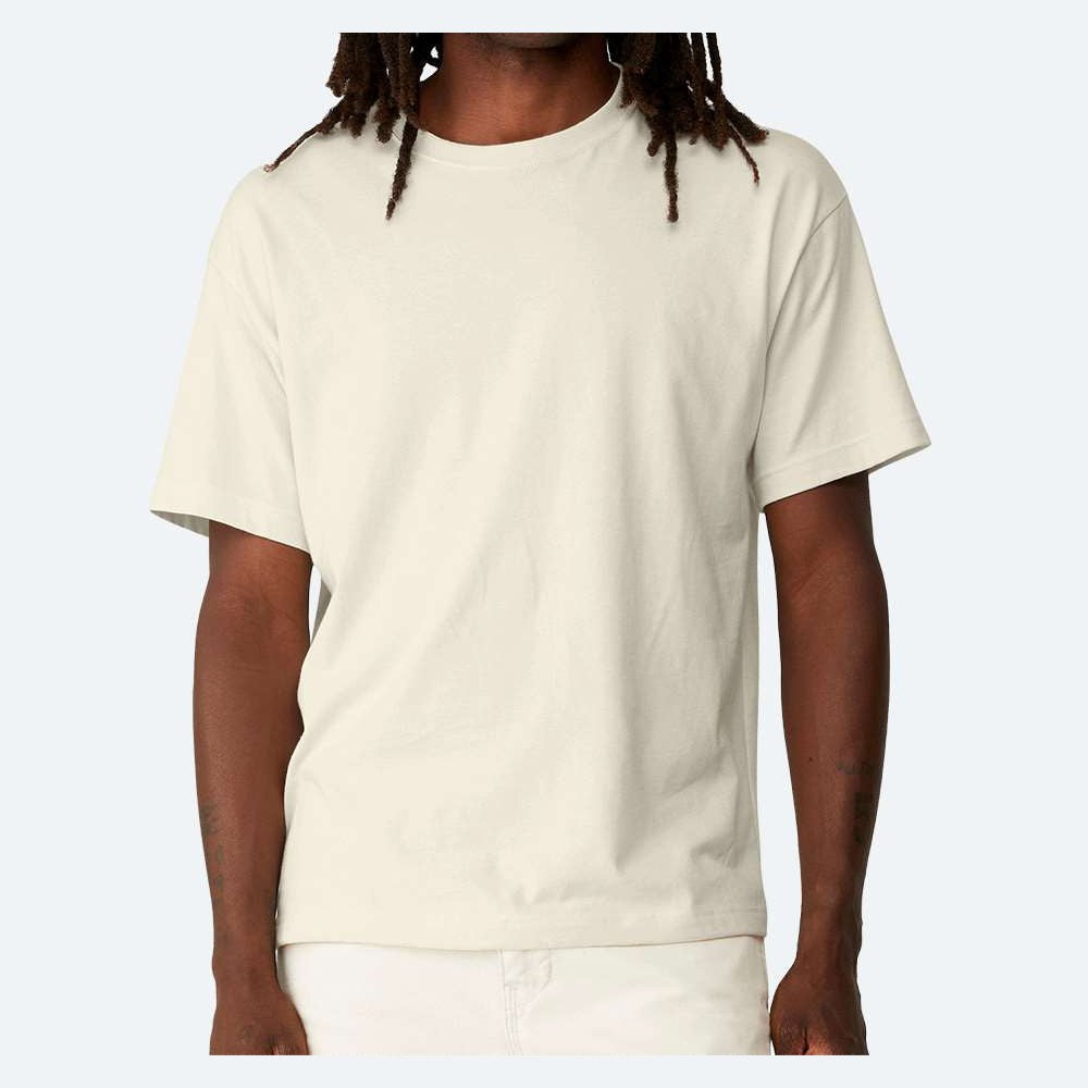 BELLA + CANVAS Unisex 6 oz. Heavyweight Tee - Natural - On Model Front