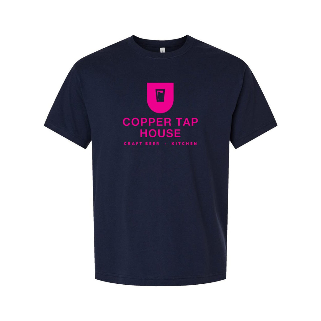 BELLA + CANVAS Unisex 6 oz. Heavyweight Tee - Navy - Front
