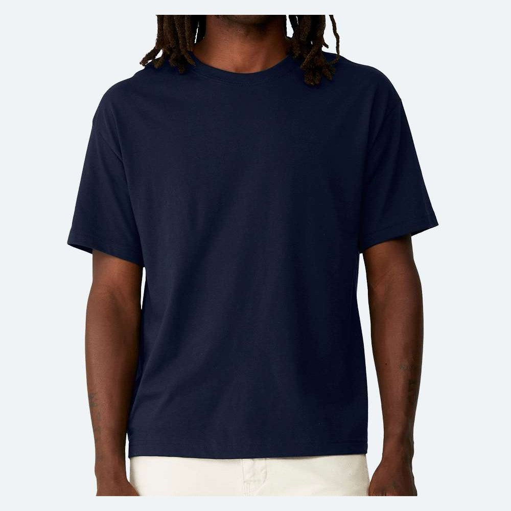 BELLA + CANVAS Unisex 6 oz. Heavyweight Tee - Navy - On Model Front