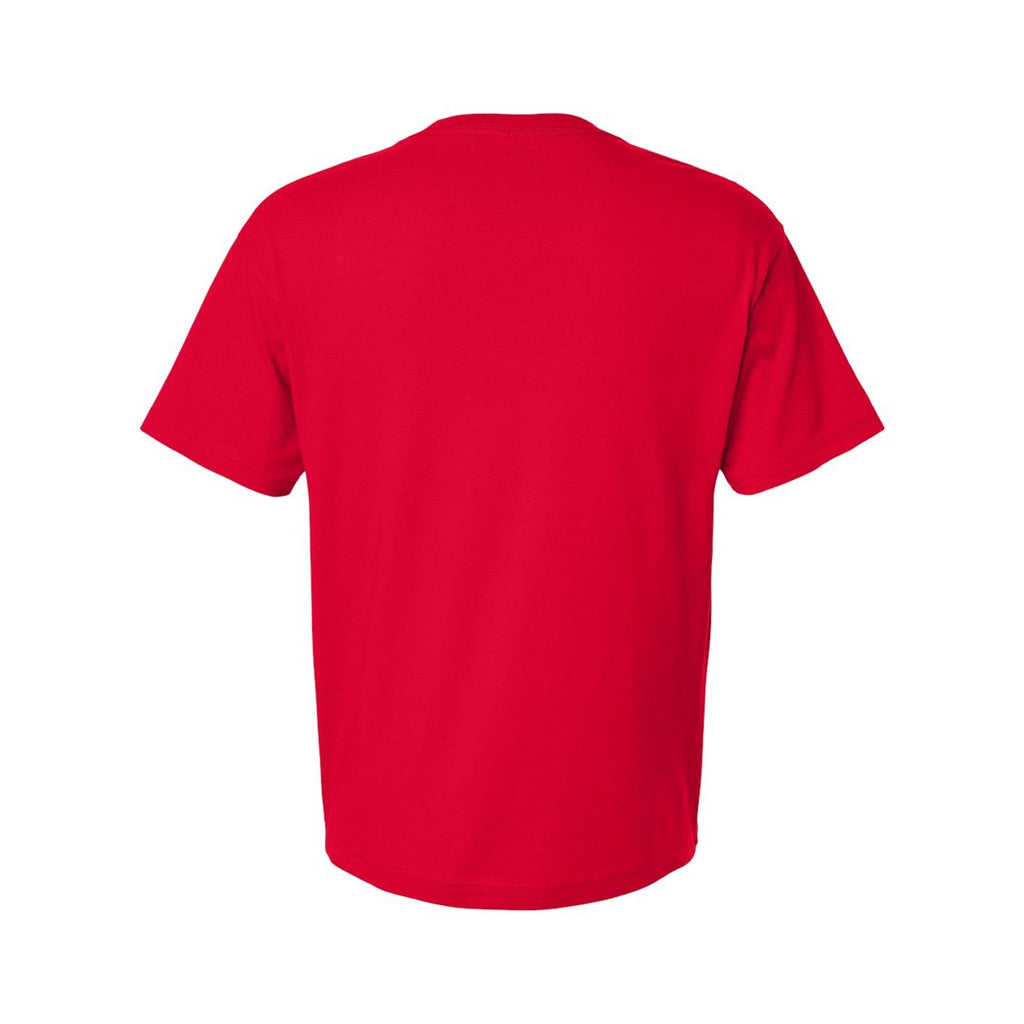 BELLA + CANVAS Unisex 6 oz. Heavyweight Tee - Red - Back