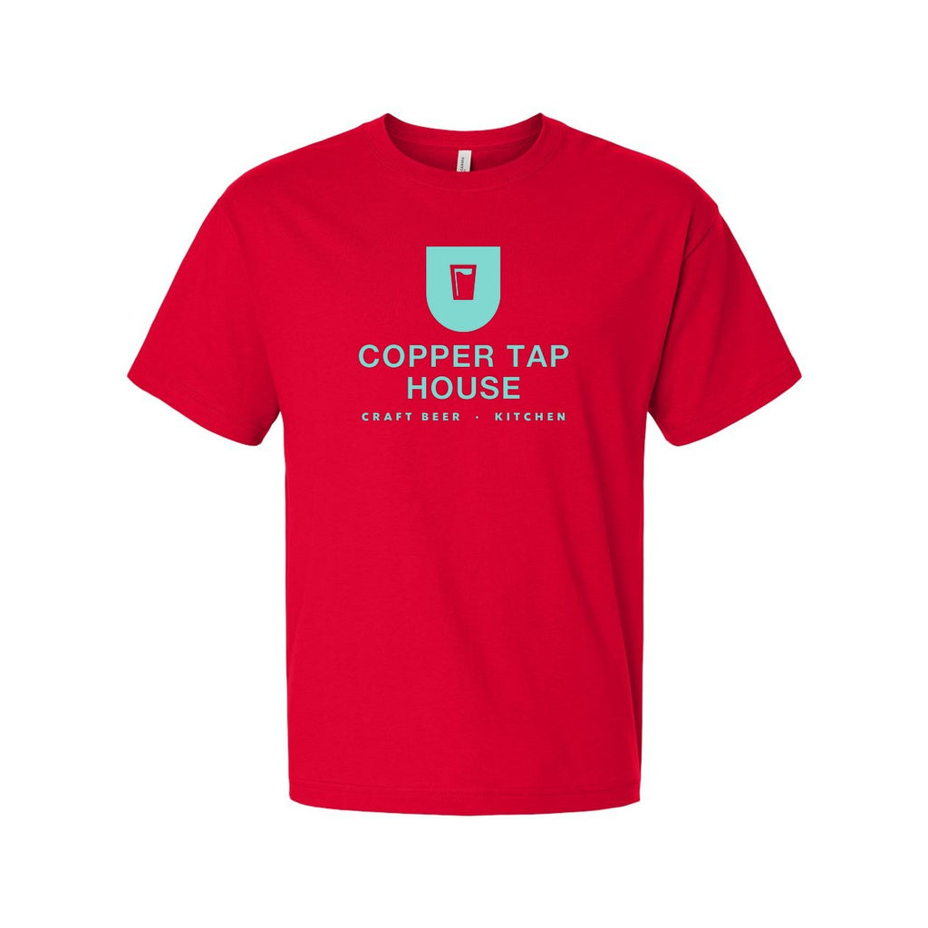 BELLA + CANVAS Unisex 6 oz. Heavyweight Tee - Red - Front