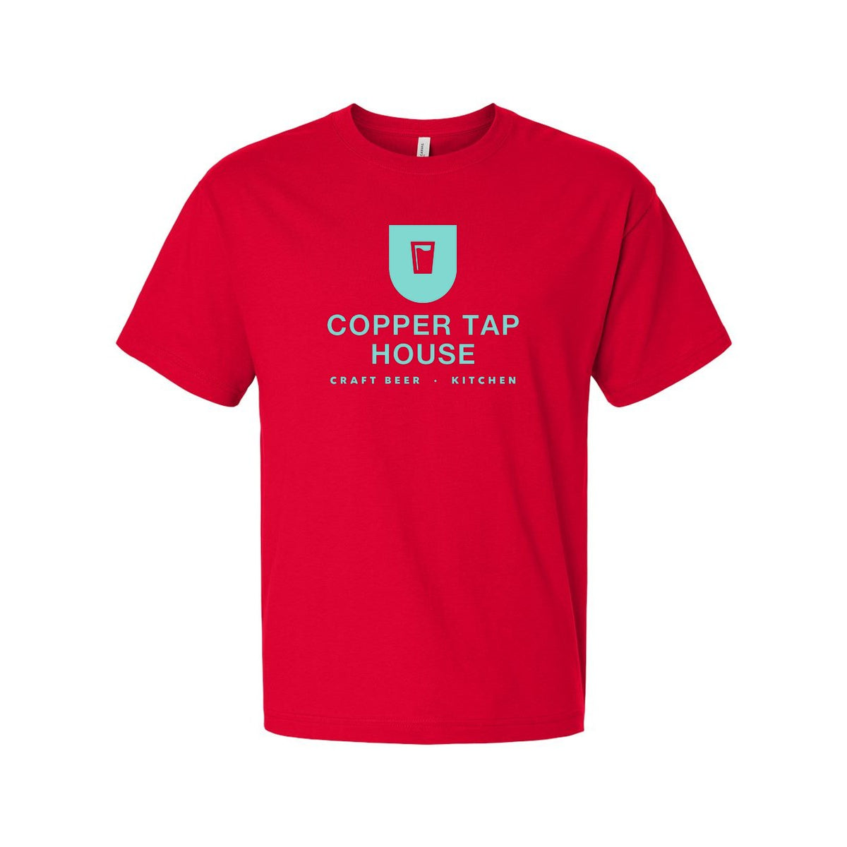 BELLA + CANVAS Unisex 6 oz. Heavyweight Tee - Red - Front