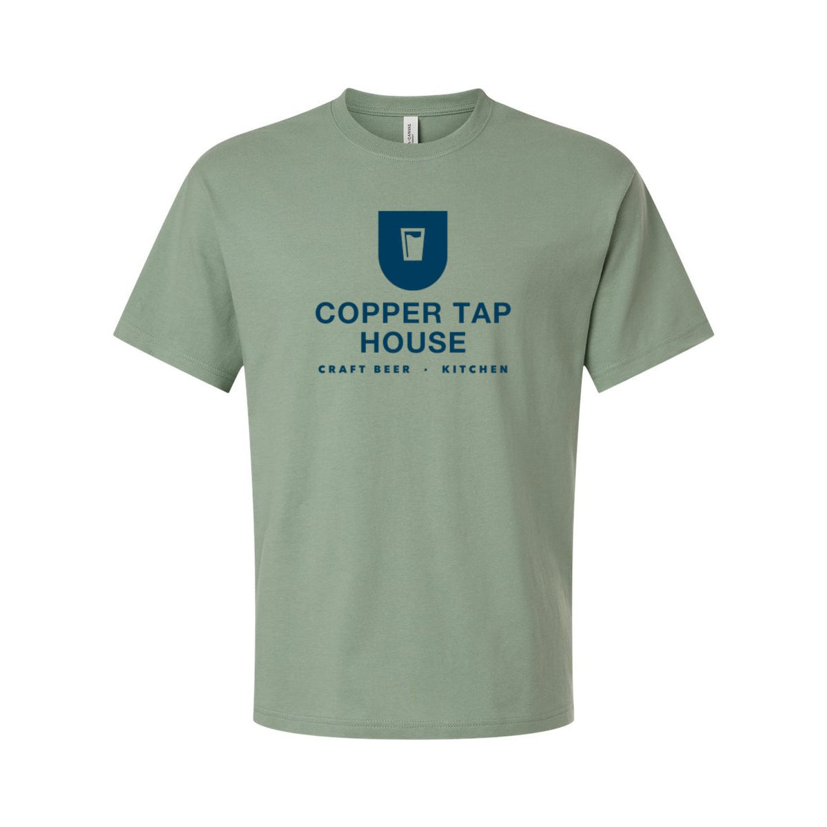 BELLA + CANVAS Unisex 6 oz. Heavyweight Tee - Sage - Front
