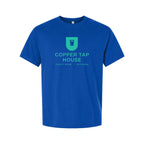 BELLA + CANVAS Unisex 6 oz. Heavyweight Tee - True Royal - Front