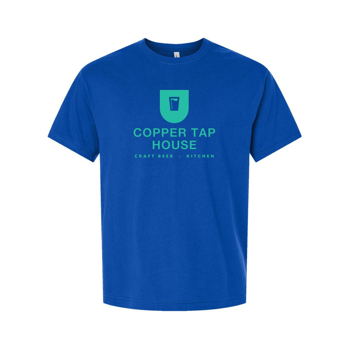 BELLA + CANVAS Unisex 6 oz. Heavyweight Tee - True Royal - Front