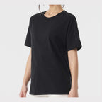 BELLA + CANVAS Unisex 6 oz. Heavyweight Tee - Vintage Black - On Model Side