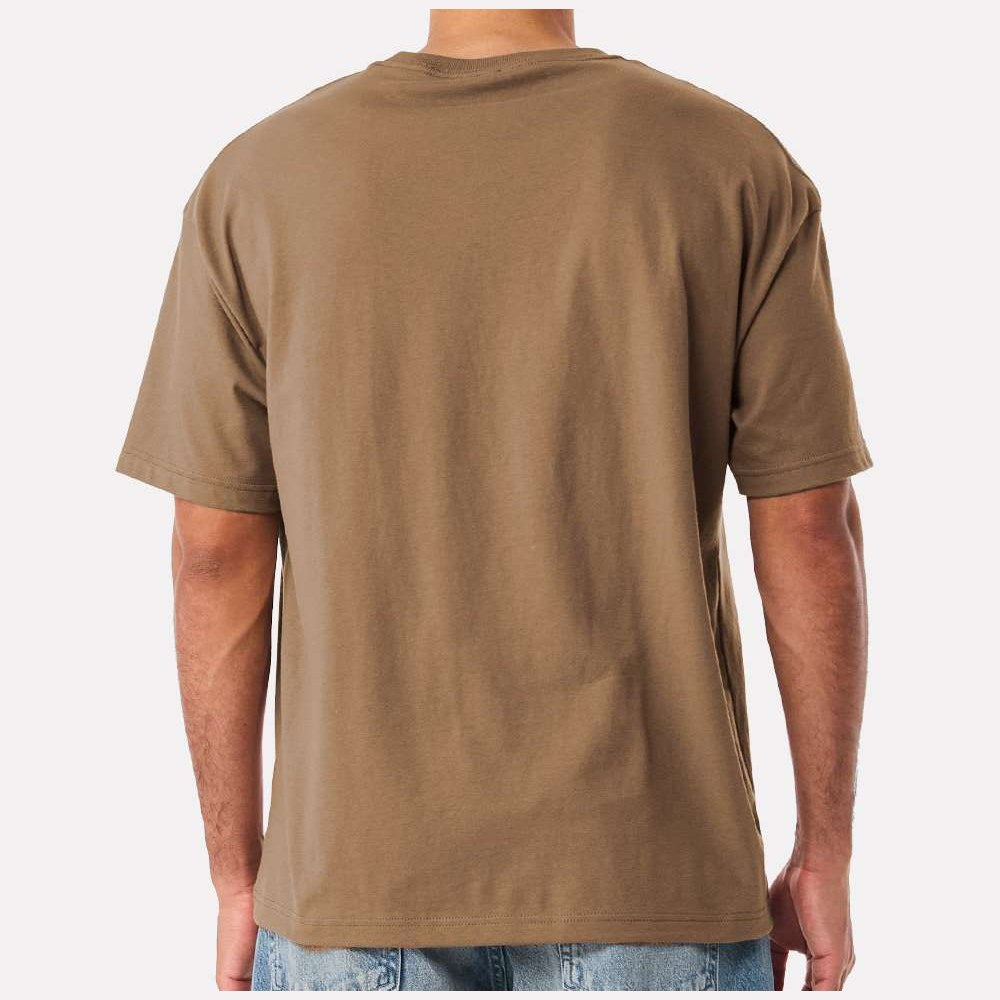 BELLA + CANVAS Unisex 6 oz. Heavyweight Tee - Vintage Brown - On Model Back