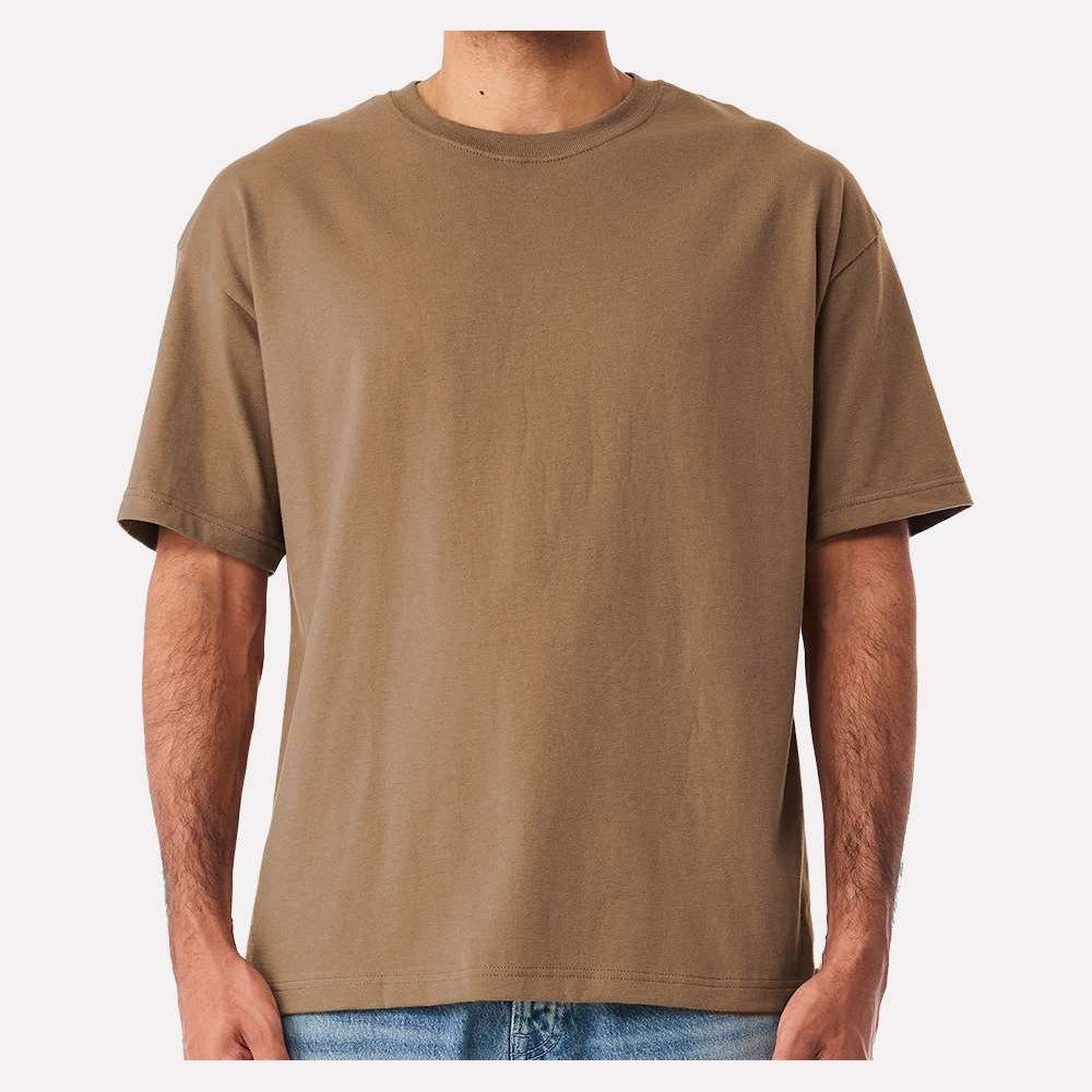 BELLA + CANVAS Unisex 6 oz. Heavyweight Tee - Vintage Brown - On Model Front