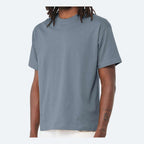BELLA + CANVAS Unisex 6 oz. Heavyweight Tee - Vintage Denim - On Model Side