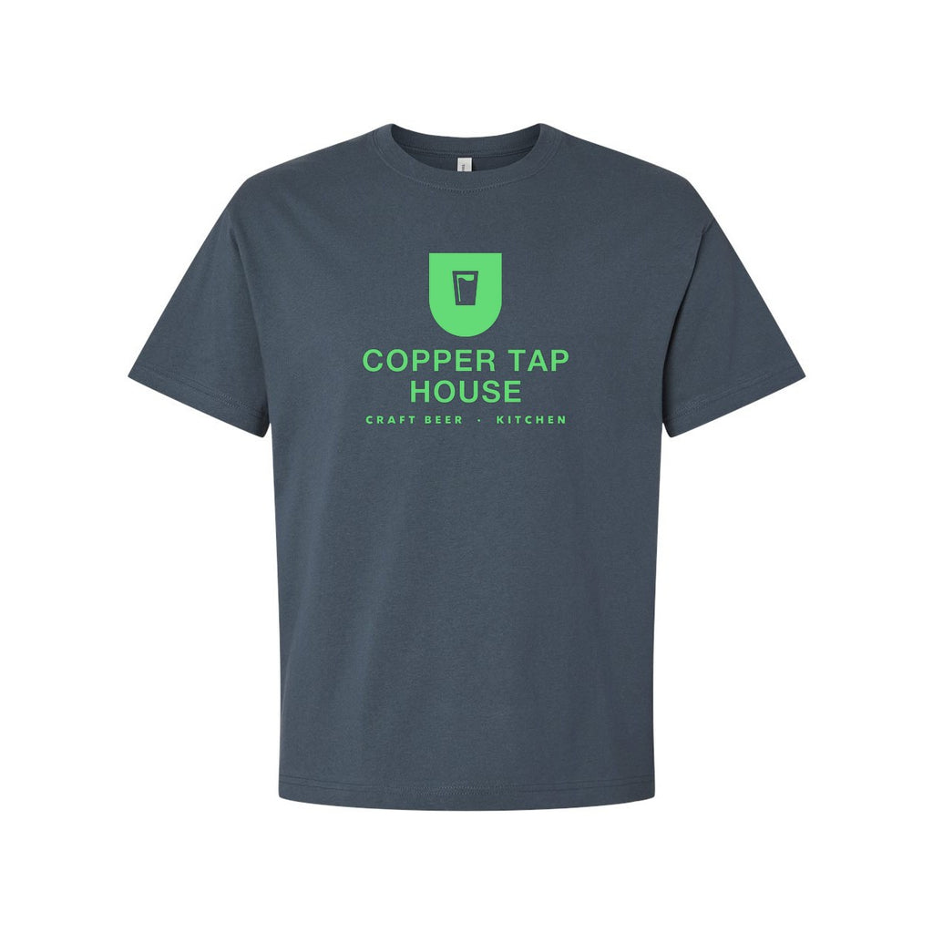 BELLA + CANVAS Unisex 6 oz. Heavyweight Tee - Vintage Navy - Front