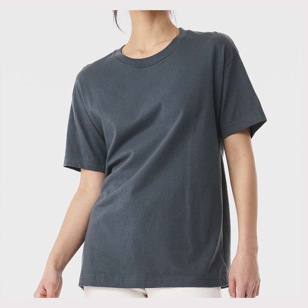 BELLA + CANVAS Unisex 6 oz. Heavyweight Tee - Vintage Navy - On Model Front
