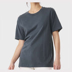 BELLA + CANVAS Unisex 6 oz. Heavyweight Tee - Vintage Navy - On Model Front
