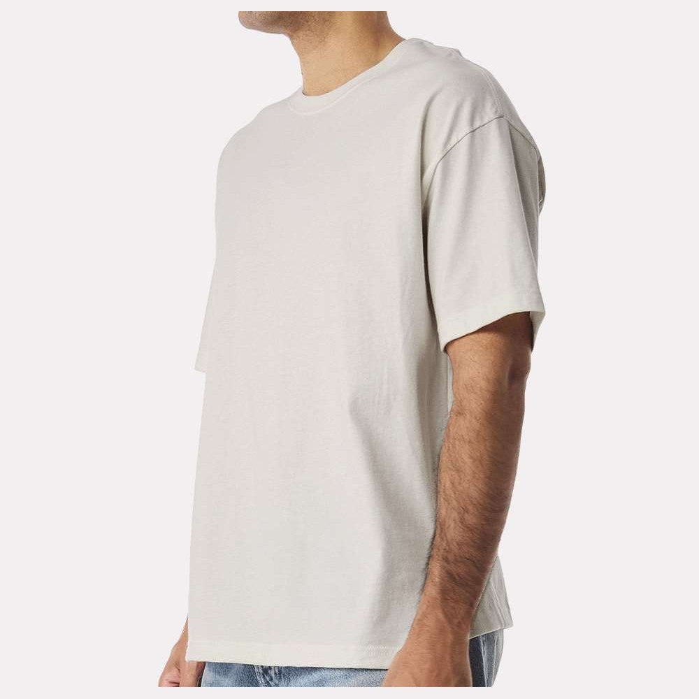 BELLA + CANVAS Unisex 6 oz. Heavyweight Tee - Vintage White - On Model Side