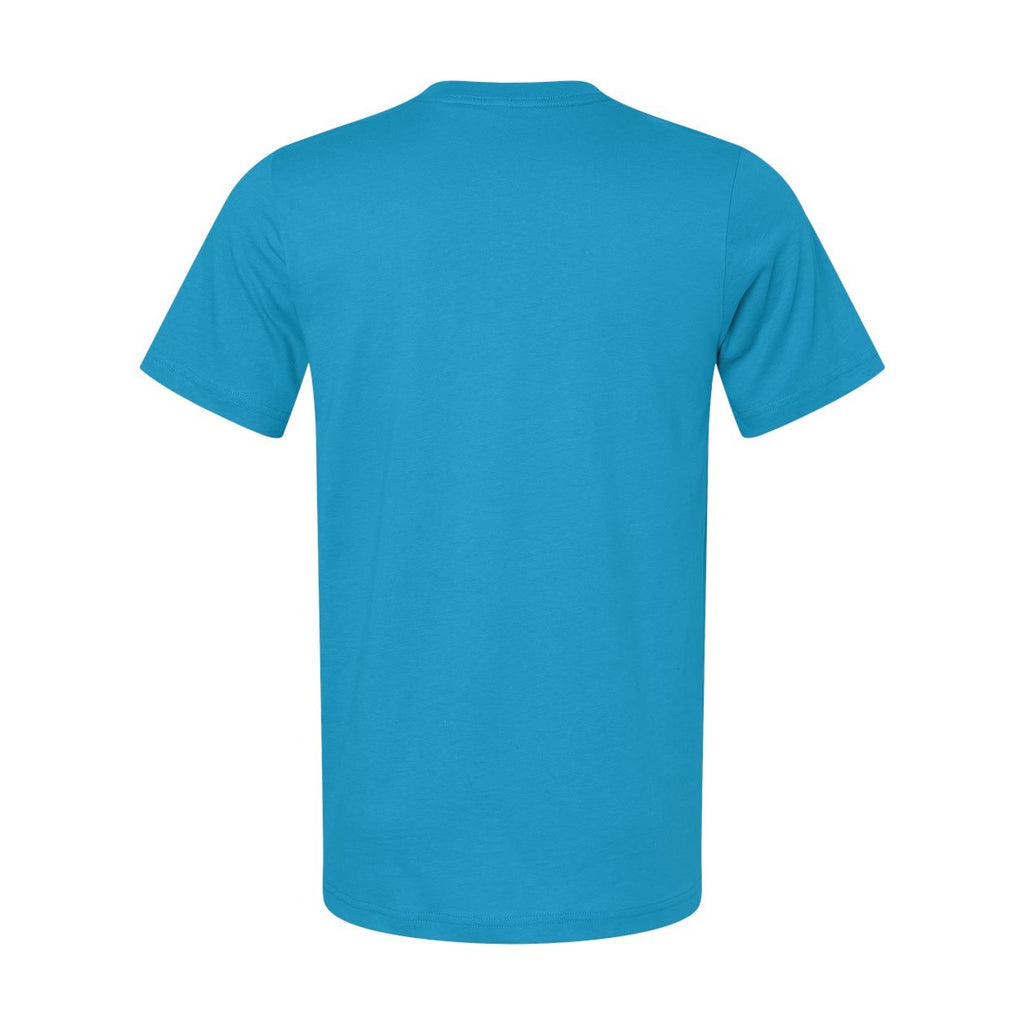 BELLA + CANVAS Unisex Jersey Tee - Aqua - Back