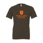 BELLA + CANVAS Unisex Jersey Tee - Army - Front
