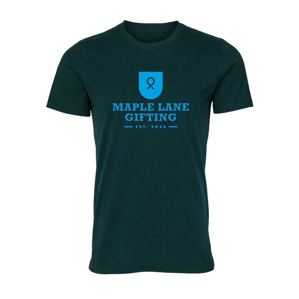 BELLA + CANVAS Unisex Jersey Tee - Atlantic - Front
