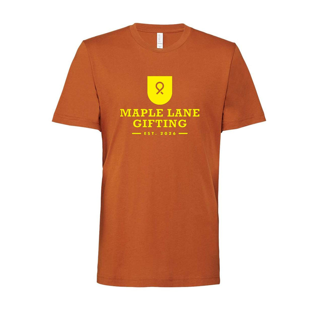 BELLA + CANVAS Unisex Jersey Tee - Autumn - Front