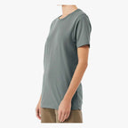 BELLA + CANVAS Unisex Jersey Tee - Blue Storm - On Model Side