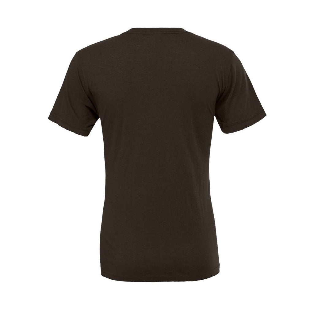 BELLA + CANVAS Unisex Jersey Tee - Brown - Back