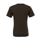 BELLA + CANVAS Unisex Jersey Tee - Brown - Back