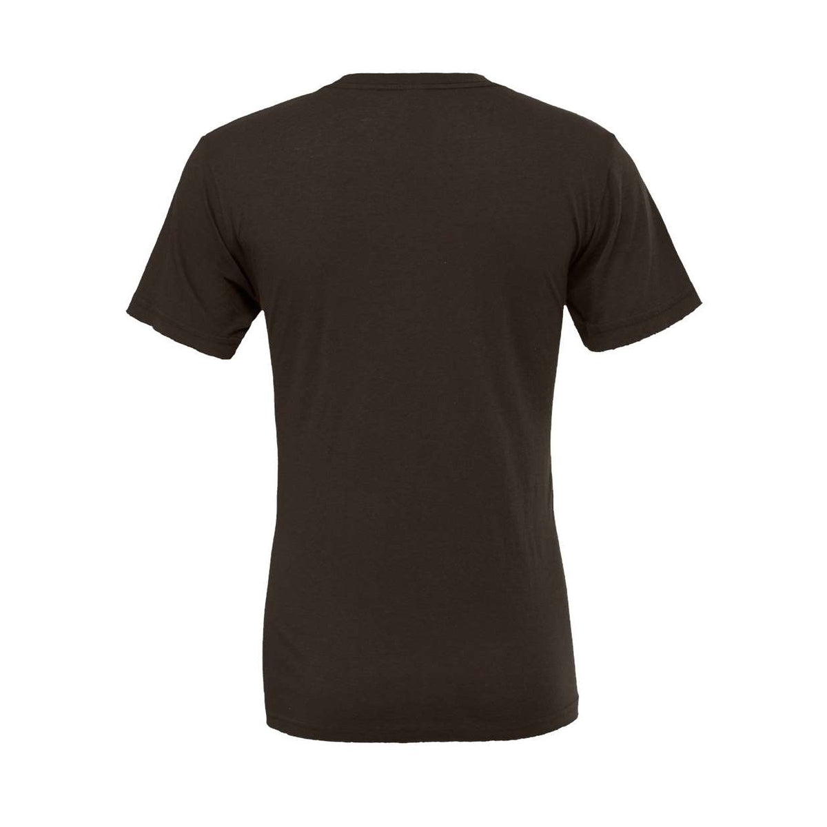 BELLA + CANVAS Unisex Jersey Tee - Brown - Back