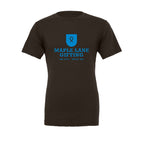 BELLA + CANVAS Unisex Jersey Tee - Brown - Front