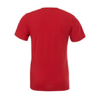 BELLA + CANVAS Unisex Jersey Tee - Canvas Red - Back