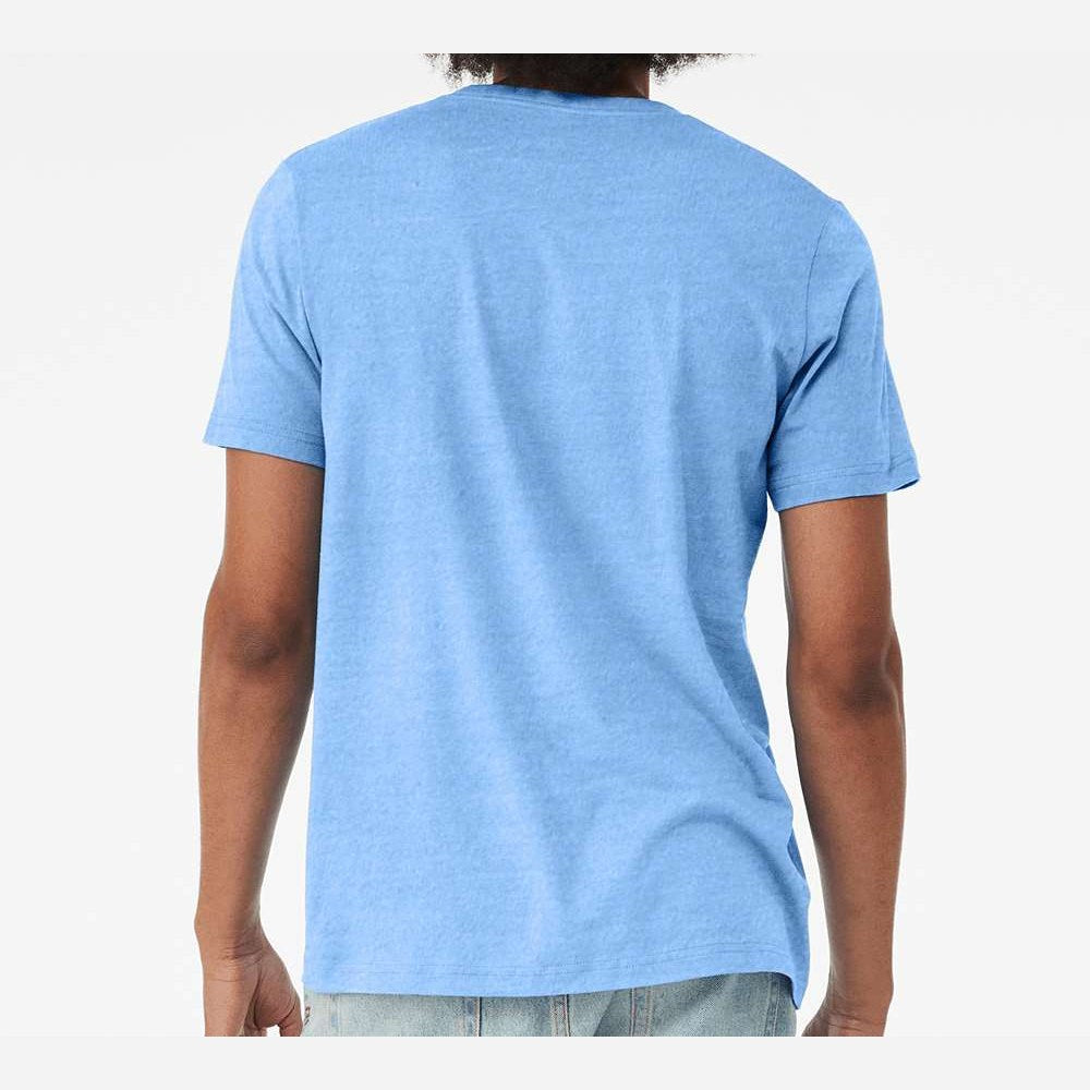 BELLA + CANVAS Unisex Jersey Tee - Carolina Blue - On Model Back